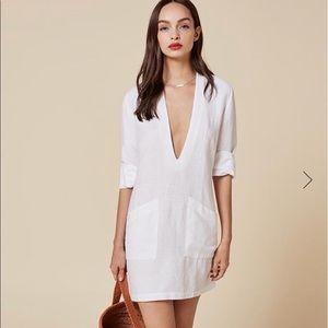 Reformation white dress